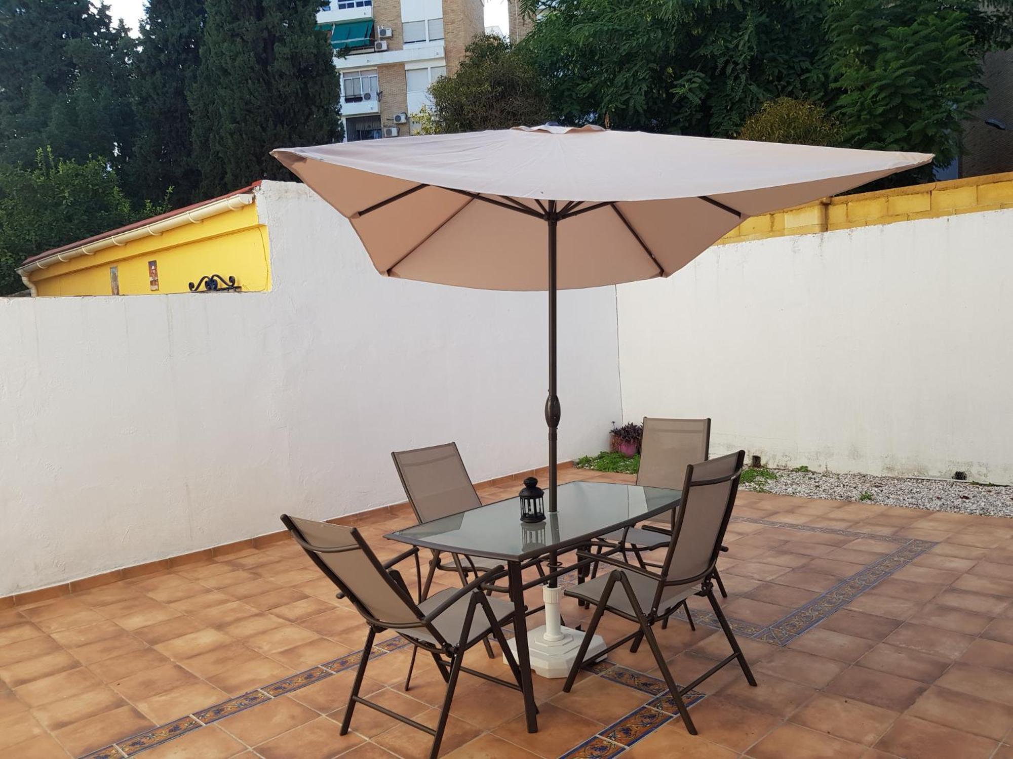 Sevilla Nervion Piso Con Patio ภายนอก รูปภาพ